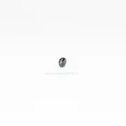 BLACK TREATED ORIGINAL OVAL SHAPE ROSE CUT 0.39 Ct. DIAMOND