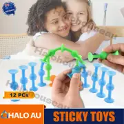 12pcs Sucker Darts Throwing Game Sticky Pop Table Toy Party Drinking Toys MEL