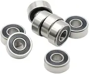 MR104RS Bearing 4 * 10 * 4 mm 10PCS ABEC-7 Hobby Electric RC Car Truck MR104 RS 2RS Ball Bearings MR104-2RS Black Sealed