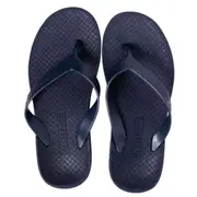 ARCHLINE Flip Flops Orthotic Thongs Arch Support Shoes Footwear - Navy EUR 41