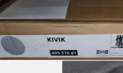 IKEA KIVIK Slipcover Cover for loveseat, Gunnared medium gray 405.576.81
