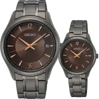 在飛比找誠品線上優惠-SEIKO 精工 CS 台灣限量款 城市情侶手錶 對錶(SU