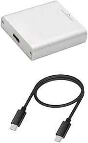 CFexpress Type B Card Reader USB3.2 Gen2 10Gbps CF Card Memory Storage Adapter Thunderbolt 3 Type C for PC Laptop Computer Phone(C to C Cable)
