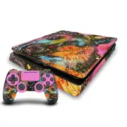 OFFICIAL DEAN RUSSO ANIMALS VINYL SKIN DECAL FOR PS4 SLIM CONSOLE & CONTROLLER