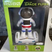 Vivitar Rob Light Up Space Flyer Toy NIB Batteries Included
