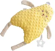 GOOHOCHY Comfort Towel Towels for Babies Dolls Girl Babies Dolls Appeasing 3-6 Months Yellow Polyester