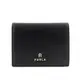 FURLA Camelia 素面零錢袋二折短夾(黑色) WP00304 ARE000 O6000