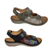 Lorella Nova Ladies Sandal Multi Adjust Soft Insole Lightweight Comfort Sandals