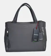 $425 NEW Authentic TUMI *VALETTA* VOYAGER Fog Gray MEDIUM TOTE Bag
