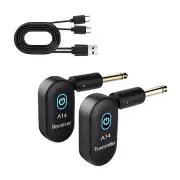 2.4GHz 108dB Guitar Wireless System for Electric Guitar Bass Violin Rechargeable