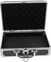 NOLITOY Aluminum Alloy Briefcase With Lock And Foam Metal Hard Case Toolbox For Men Women Travelers Luggage Craftsman Travel Cash