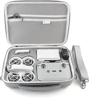 Skyreat Neo Case, Portable Storage Carrying Case, PU Portable Travel Bag for DJI Neo Fly More Combo Drone and RC-N3 Remote Controller Accessories, Gray, Neo Case