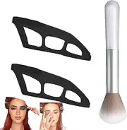 Eyetour Eyeshadow Tool, Eyetour Your Glamor Bestie, Pack of 2 Eyeliner Stencils for Beginners, Quick Eyeshadow Applicator, Eyeshadow Stencils for Eyes, Eyeliner Stencil for Girls