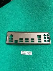 ASUS IO SHIELD for ASUS 970 PRO GAMING AURA , SILVER ORIGINAL