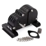 9T LCG Chassis Rails Aluminum Transmission Gearbox Kit For 1/10 RC Crawler Truck