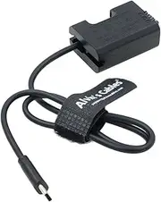 Alvin’s Cables NP-FW50 Dummy Battery to USB-C Type-C PD QC Power Cable for Sony A6000|A6500|A6300|A7R|A7| A33|A35|A37|A55|A7S Cameras