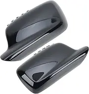 Car Rearview Mirror Cover, for 3 Series E46 2000 2001-2006 2-Door Model 7 Series E65 E66 E67 2001 2002 2003 2004 2005 2006 2007 2008 with Buckle