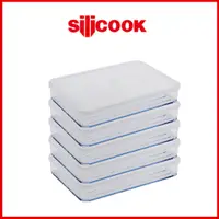 在飛比找蝦皮購物優惠-[Silicook]🇰🇷 保管容器 容器 平食品容器600m