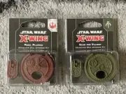 Star Wars: X-Wing Rebel Alliance & Scum and Villainy Maneuver Dial Upgrade Kits