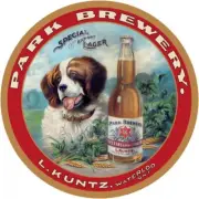 Kuntz Park Brewery, Waterloo, Ontario NEW Sign 40" Dia. Round USA STEEL XXL Size