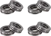 VENEKA 8 Pcs Axial Ball Thrust Bearing 51104 20 x 35 x 10mm