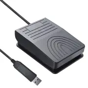 USB Foot Pedal Keyboard Single Switch Programmable PC Keyboard Mouse Customiz...