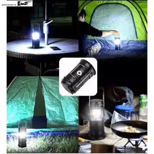 5800T 6 LED Solar Camping Lamp Rechargeable Lantern