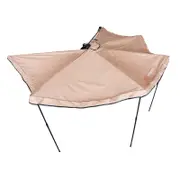 270 Degree Free-Standing Awning & "L" Bracket 600D Double-Ripstop With LED Light