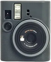 Silicone Case for Instax Mini 41 Camera, Anti-Scratch, Shockproof, Washable, Precise Hole Positioning, Comfortable Touch, Black