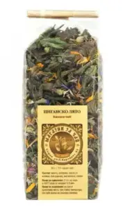 Organic Infusion Tea GYPSY MIX Bulgarian Mint, Nettle, Blackberry leaves, Yarrow