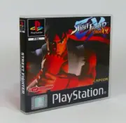 PS1 Playstation Storage Case - Street Fighter EX Plus Alpha - NO GAME