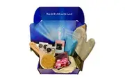 Spa Essentials Blueberry Pie Salt Bath Soak Bathtub Health Gift Set