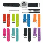 Gentle Silicone Replacement Wrist Watch Band for Garmin 235 Watch SS