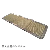 在飛比找momo購物網優惠-【范登伯格】夏日藤草三人坐墊(50x160cm)