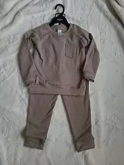 Kids Girls Hooded Jogging Suit Sweatpants Sweatsuit Sweatshirt Spring Hoodie