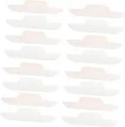 OSALADI 24pcs Brim Pad Sweat Pads for Hats Protector Collar Shirt Pads Collar Liners Pad Neck Liner Pad Hard Hat Trucker Hat Sun Hat Women Neck Warmer Cap Super Soft Non-Woven Fabric