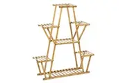 Cooper & Co. Anori 7 Shelf Natural Bamboo Home Decor Plant Display Stand 113cm