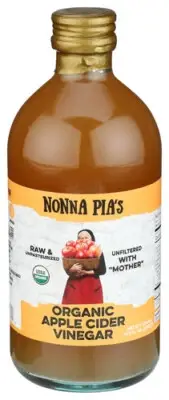 Nonna Pia's Apple Cider Vinegar 16.9 fl oz (Pack of 6)
