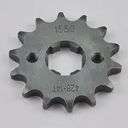 Yurefax 428Chain 14T Motorcycle Front Sprocket Pinion, for Yamaha, TW125 1999-2004 for YS125 2017-2019 for TW200 1987-2021 for TW225 2002-2007 Motorcycle Front Sprocket