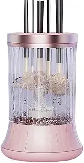 Electric Makeup Brush Cleaner, Rechargeable Cosmetic Brush Cleaner Machine, Portable Make Up Supplies, Drying Accessories for Home, Studio, Travel