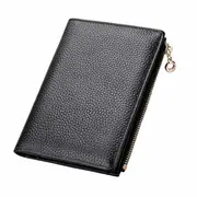 Antimagnetic RFID Multifunctional Litchi Texture Women Large Capacity Passport Hand Wallet