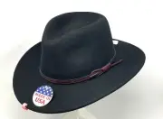STETSON BOZEMAN CRUSHABLE WOOL COWBOY WESTERN HAT
