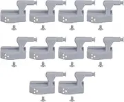 10Set Cabinet Cupboard Hinge LED Light, Hinge LED Sensor Light, Universal Cabinet Cupboard Hinge LED Light Sensor Light, LED Light Universal Sensor Light for Kitchen (White Light