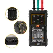 1pcs MS5900 120V-400VAC 3 Phase Rotation Indicator Meter Sequence Tester new