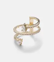 [Persee] Persée Héra 18kt gold ring with diamonds K gold
