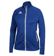 adidas Women's Climalite Utility Jacket , ROYAL/White , Size S