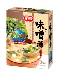 在飛比找樂天市場購物網優惠-【真好家】新-柴魚味噌湯(10gx3包入)