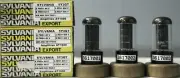 3 pcs 5Y3GT Sylvania "D" Getter Made in USA Amplitrex AT1000 Tested