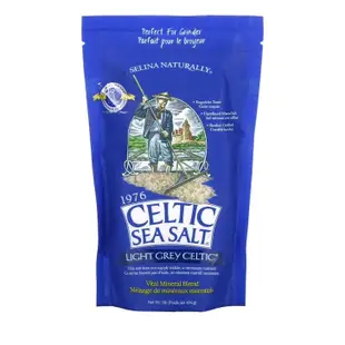 （現貨當天發）Celtic Sea Salt / Light Grey Celtic 凱爾特海鹽 細磨 顆粒 454g