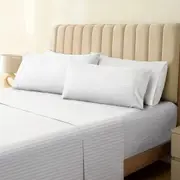 Bedding King 1500TC Cotton Rich Sheet Set – White